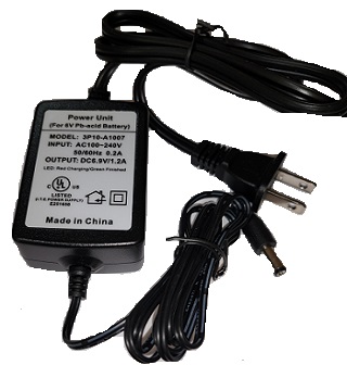 AC adapter 120 VAC to 6 VDC 0.8A for TI-500SL